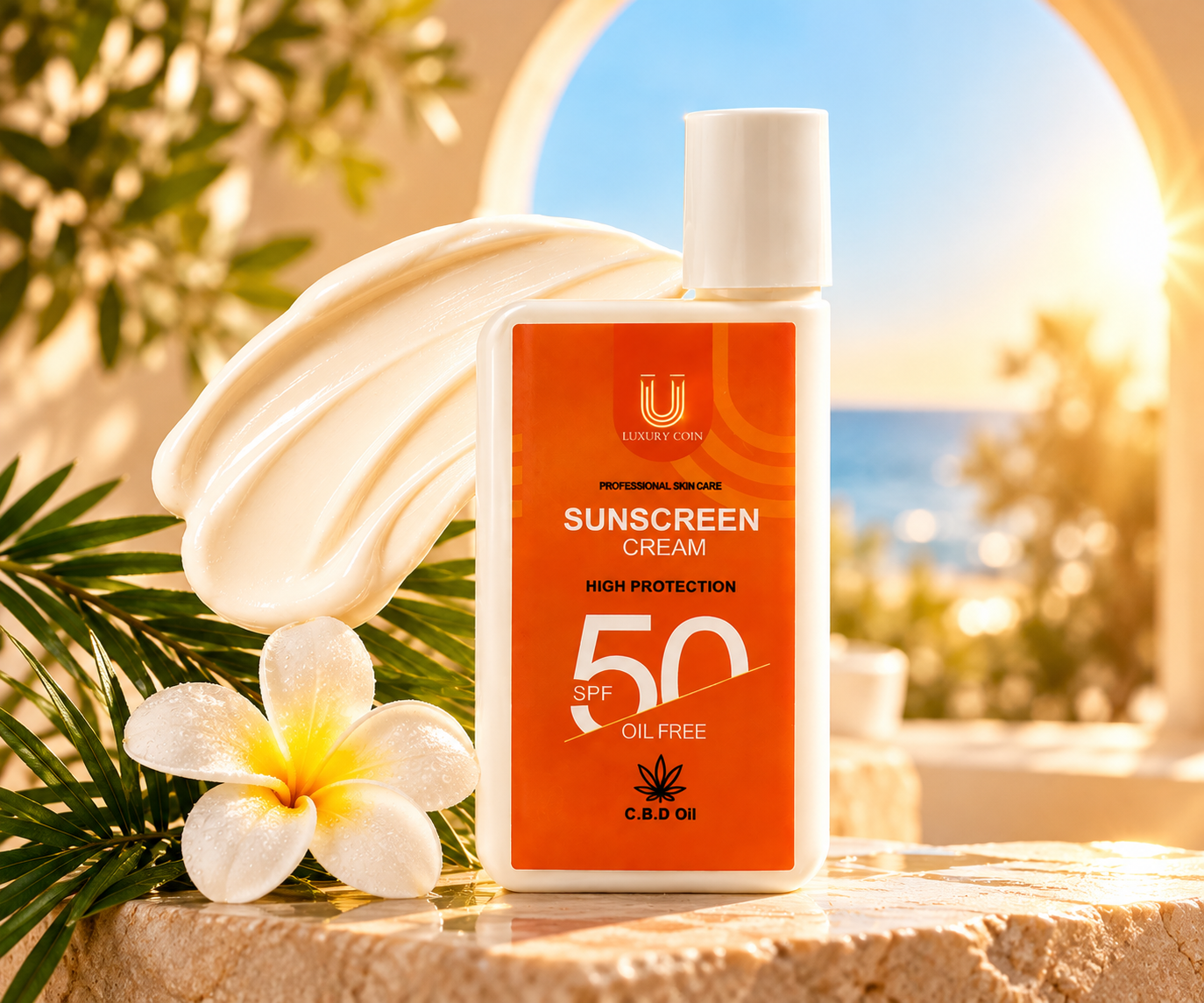 کرم ضد آفتاب 50SPF ( مدل جیبی)